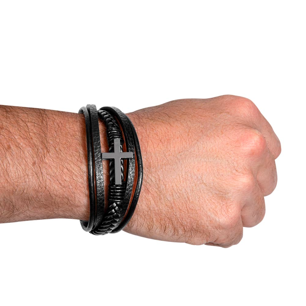 You Are My Best Friend Cross Bracelet