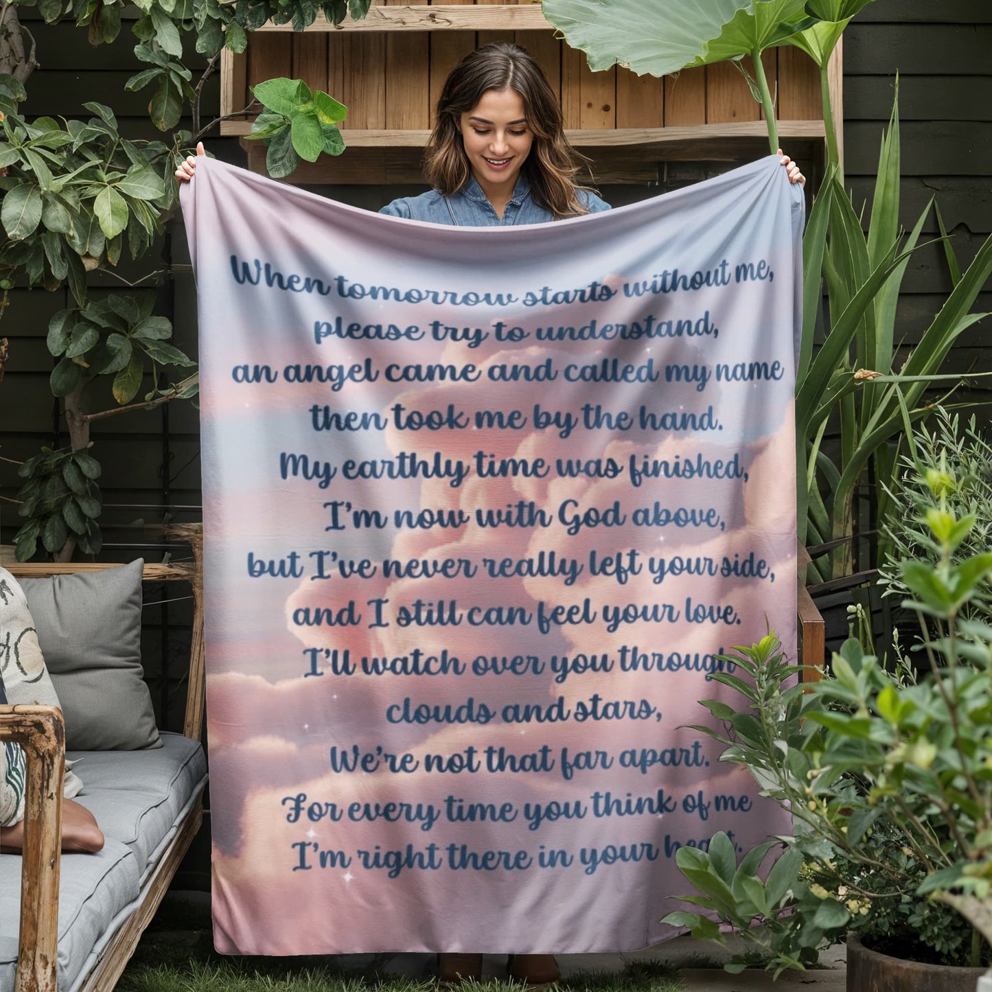 When tomorrow starts without me Blanket