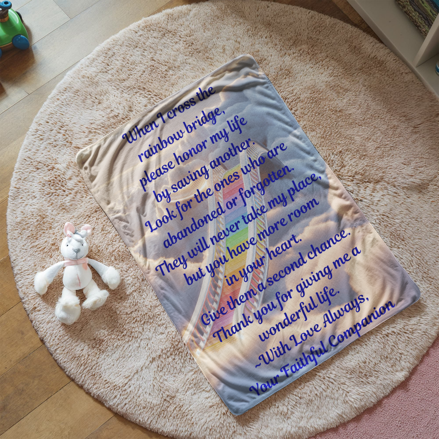 Rainbow Bridge Blanket