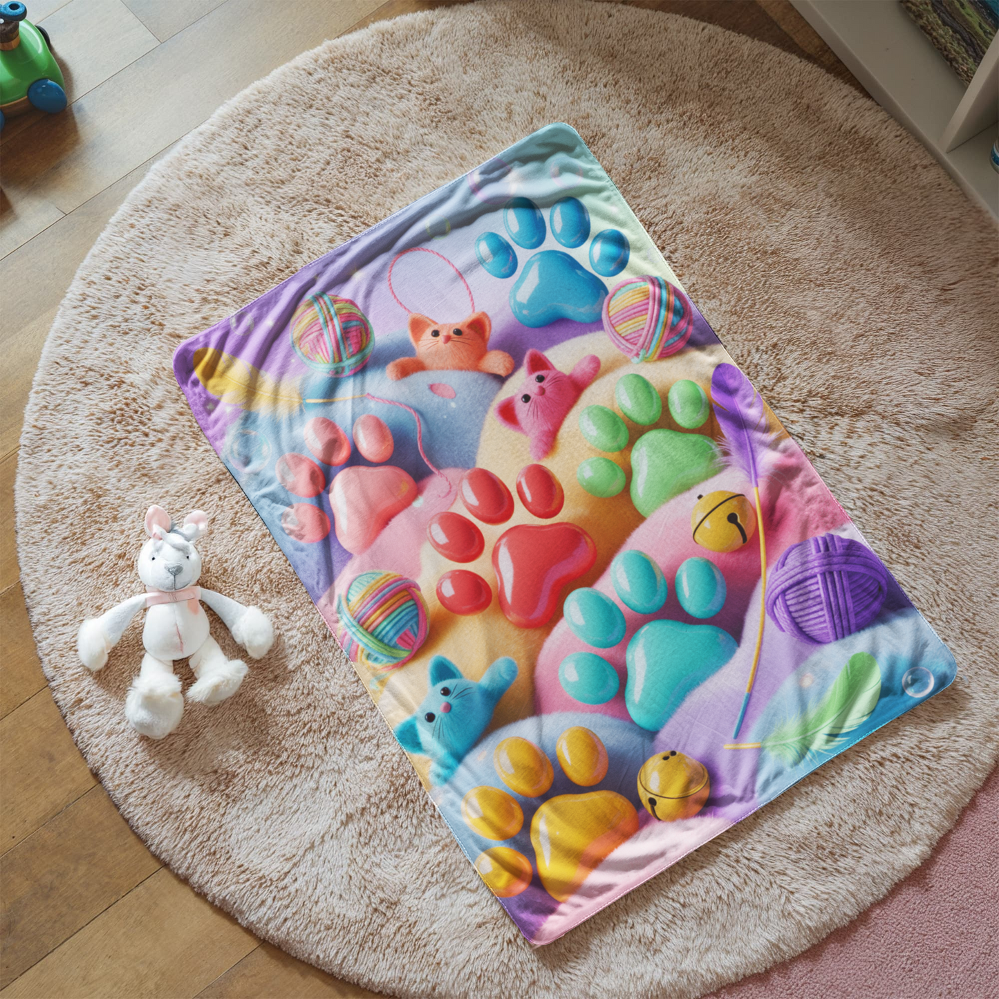 Kitty Footprint Banket