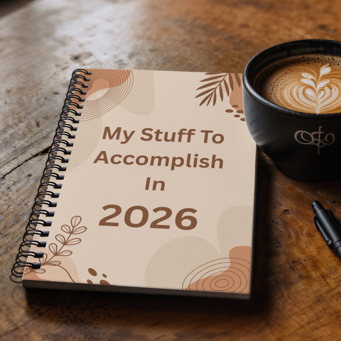 2026 Goals Journal SPIRAL BOUND