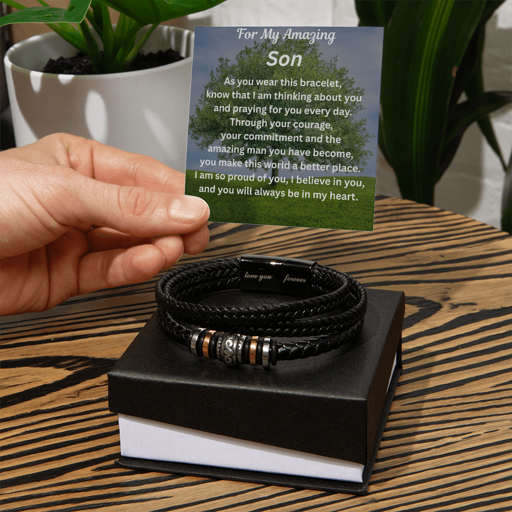 For My Amazing Son Bracelet