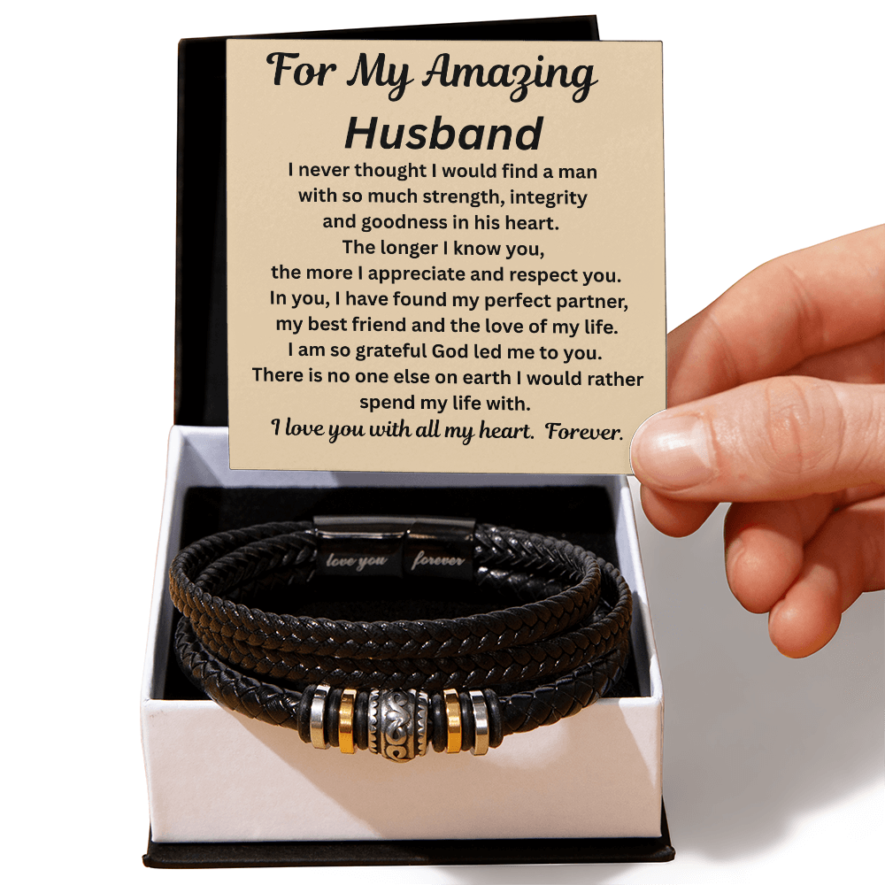 For My Amazing Husband Bracelet
