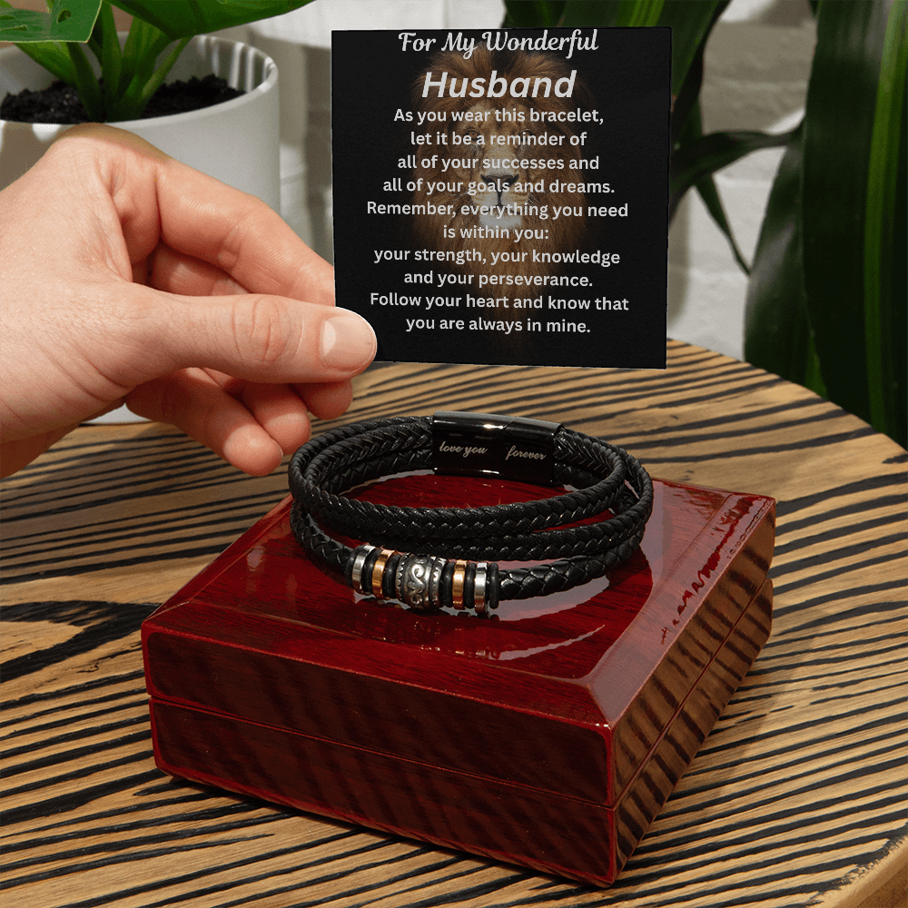 For My Wonderful Husband Bracelet