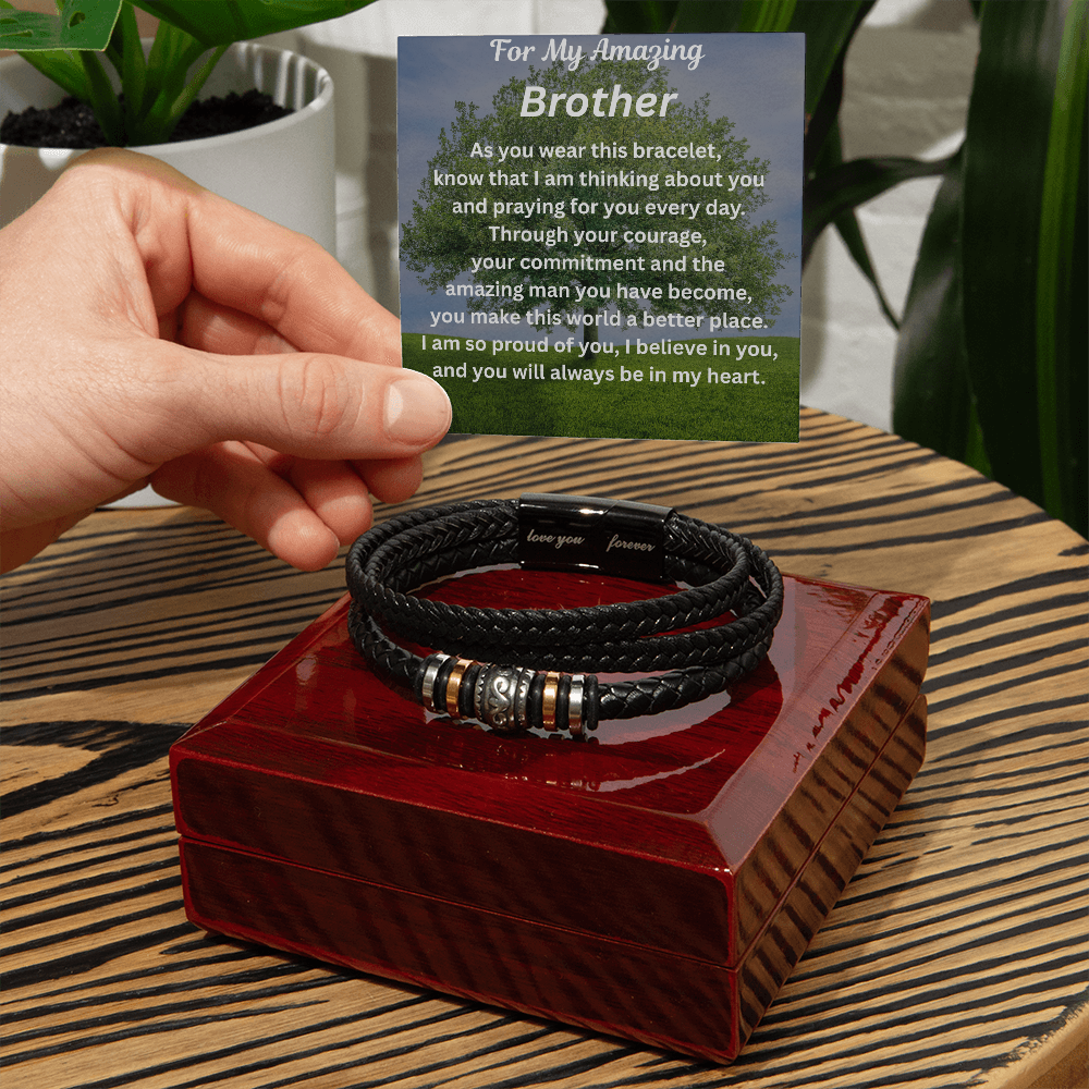 For My Amazing Brother Bracelet