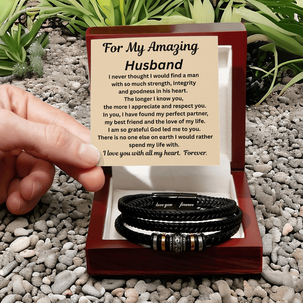 For My Amazing Husband Bracelet