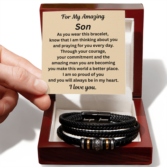 For My Amazing Son Bracelet