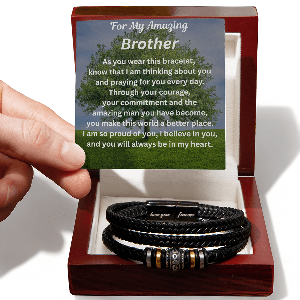 For My Amazing Brother Bracelet