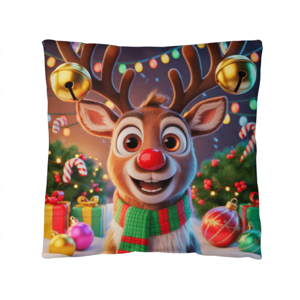 Christmas Reindeer Pillow