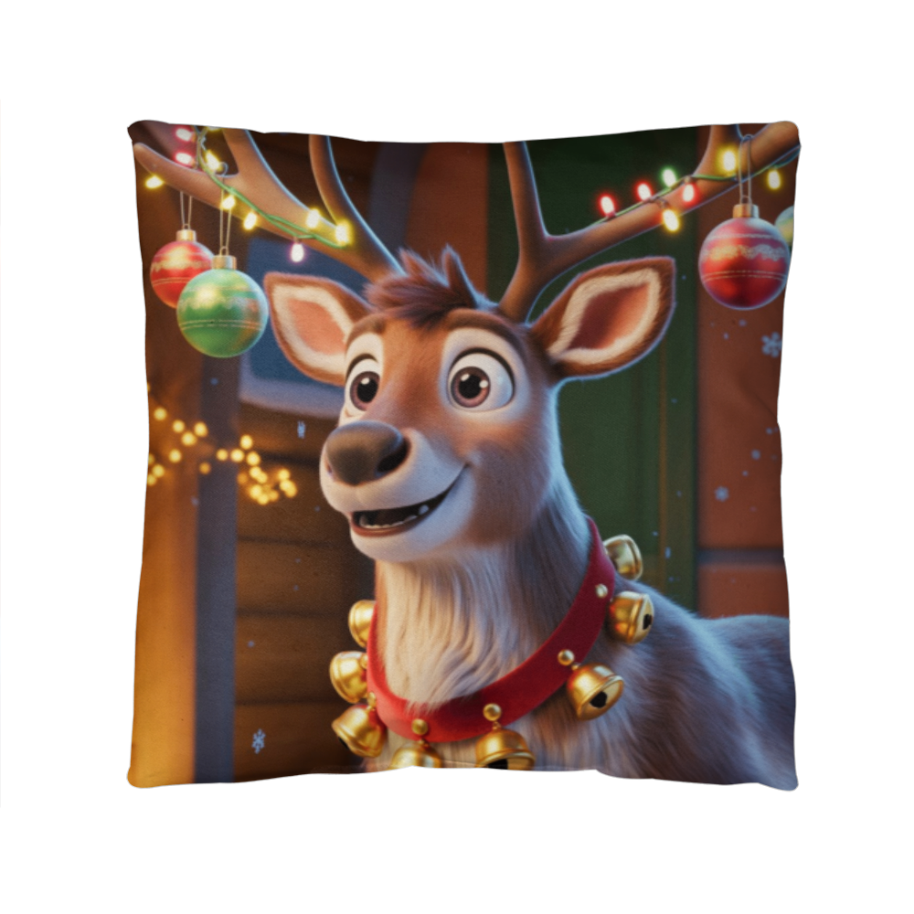 Christmas Reindeer Pillow