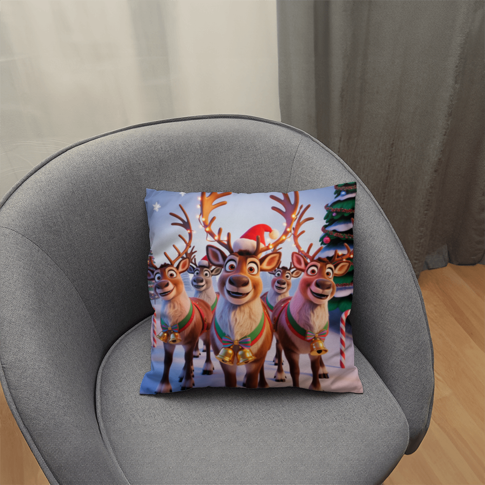 Christmas Reindeer Pillow