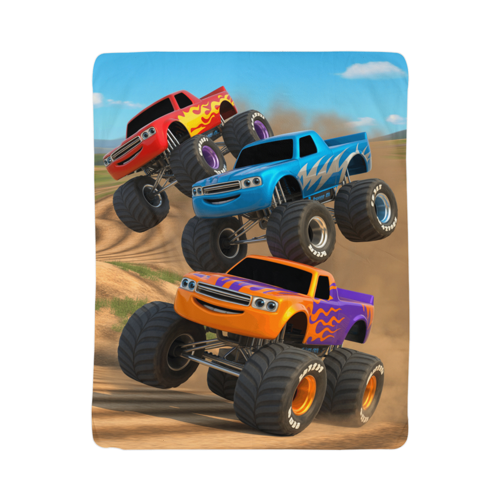 Monster Trucks Blanket
