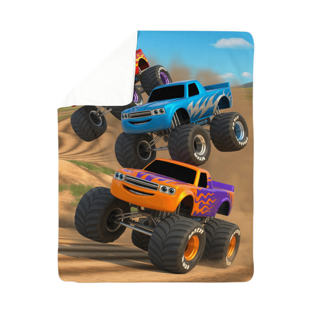 Monster Trucks Blanket