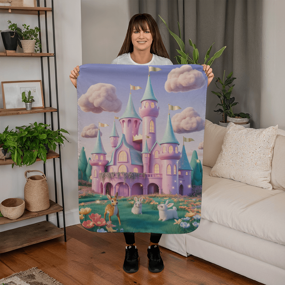 Fairy Tale Castle Blanket