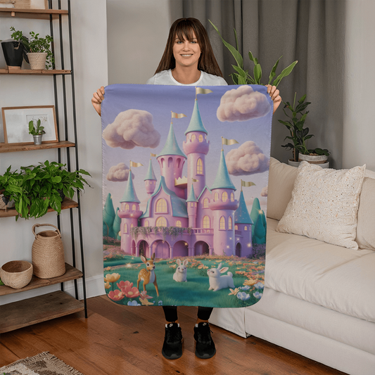 Fairy Tale Castle Blanket