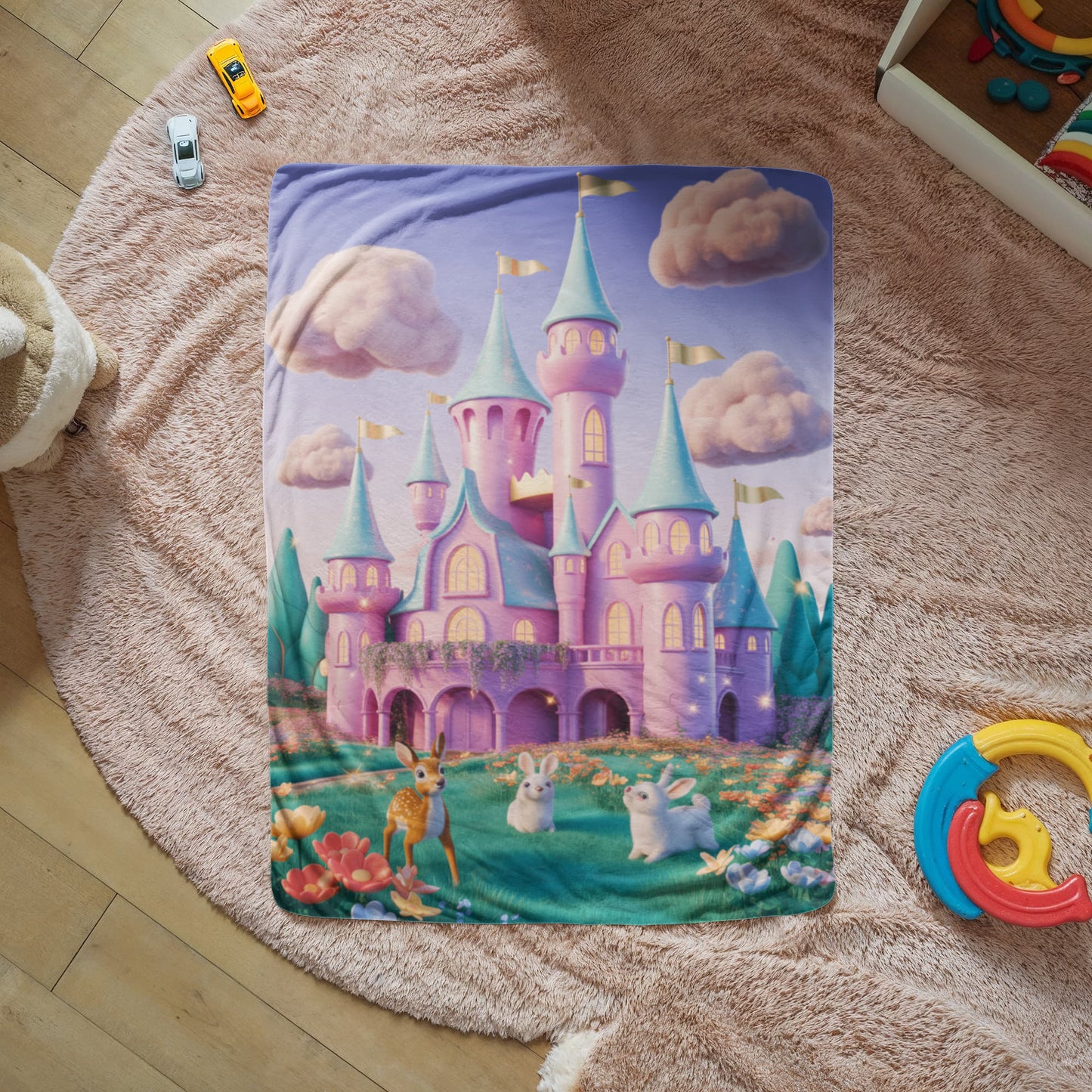 Fairy Tale Castle Blanket
