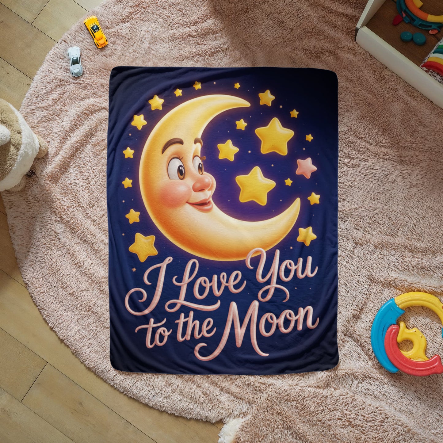 I love you to the moon Blanket