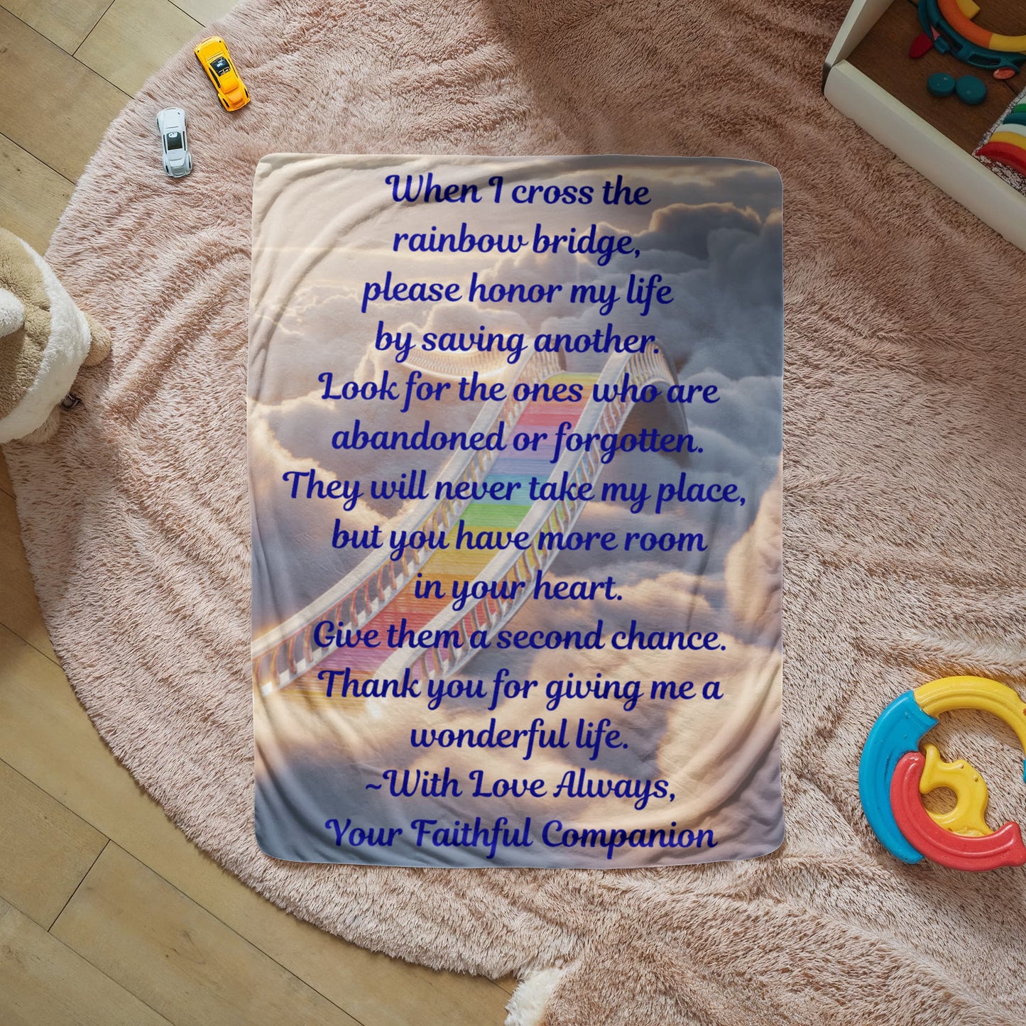 Rainbow Bridge Blanket