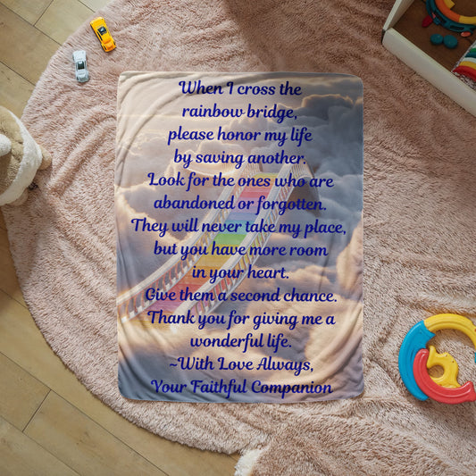 Rainbow Bridge Blanket