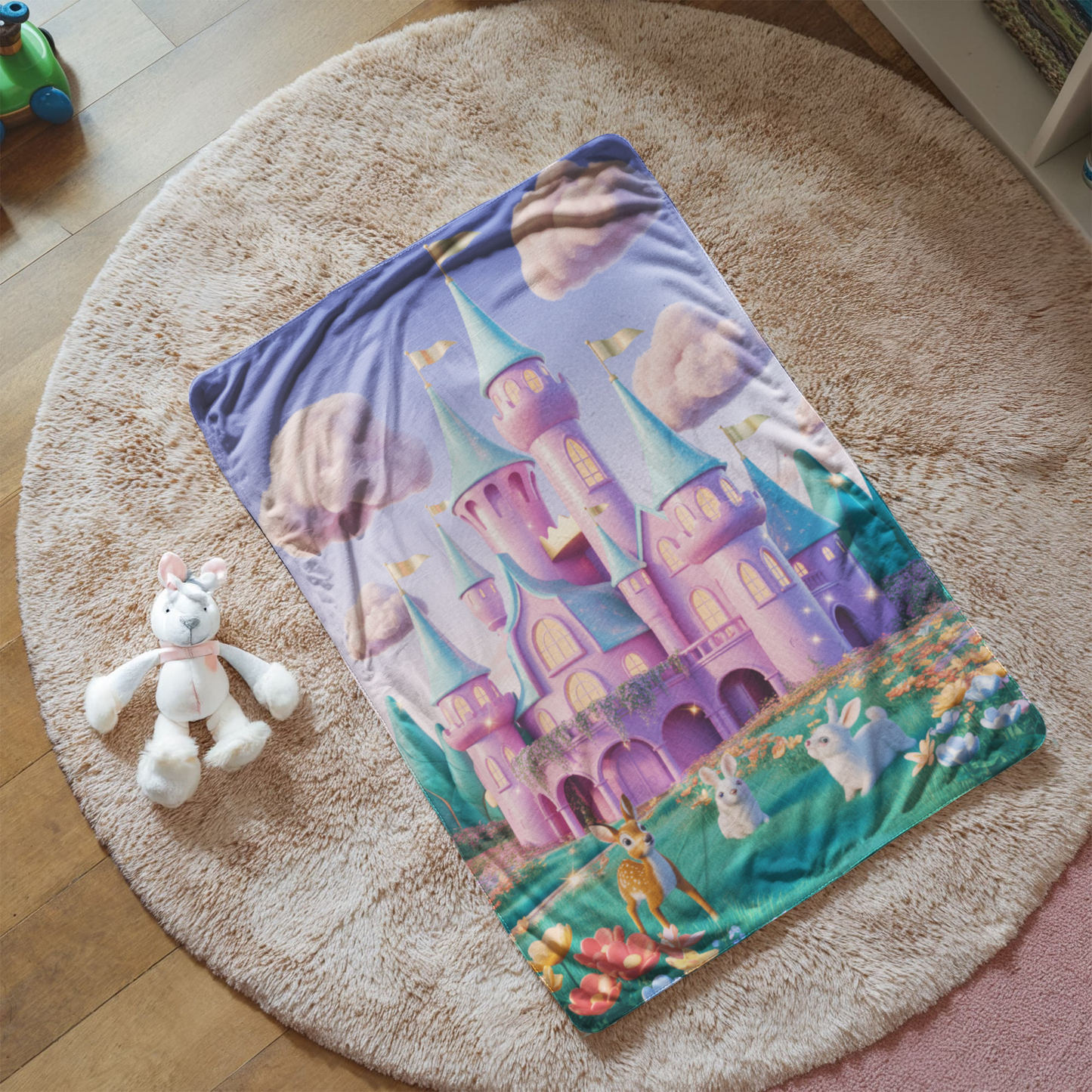 Fairy Tale Castle Blanket