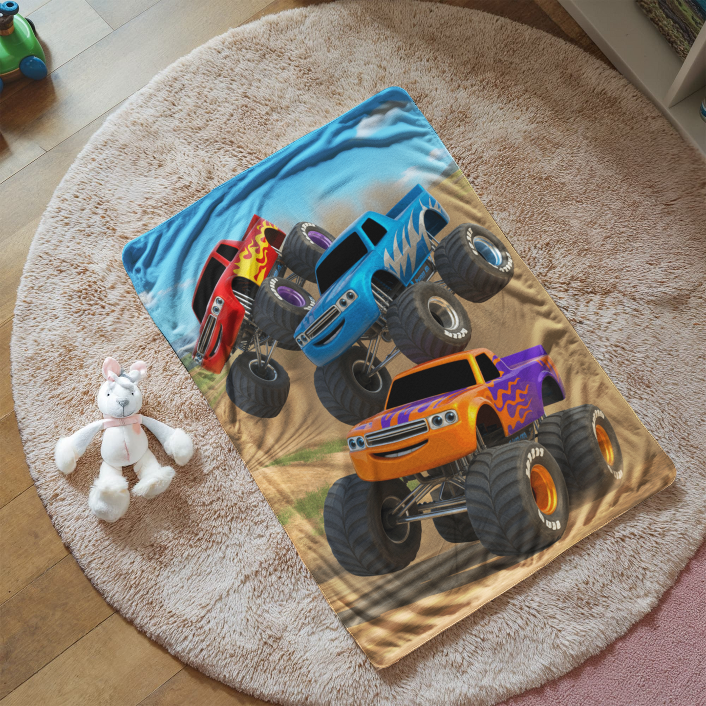Monster Trucks Blanket
