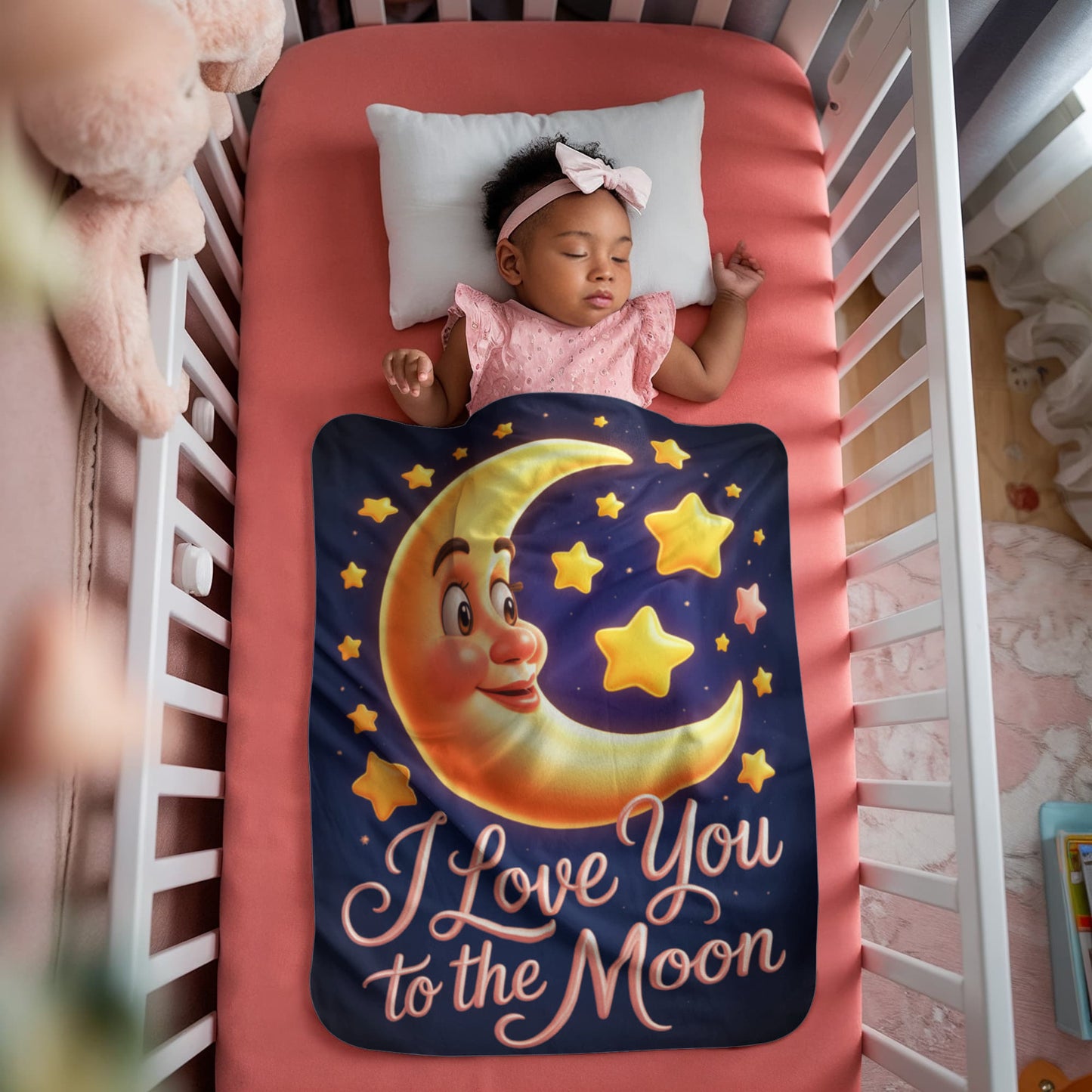 I love you to the moon Blanket