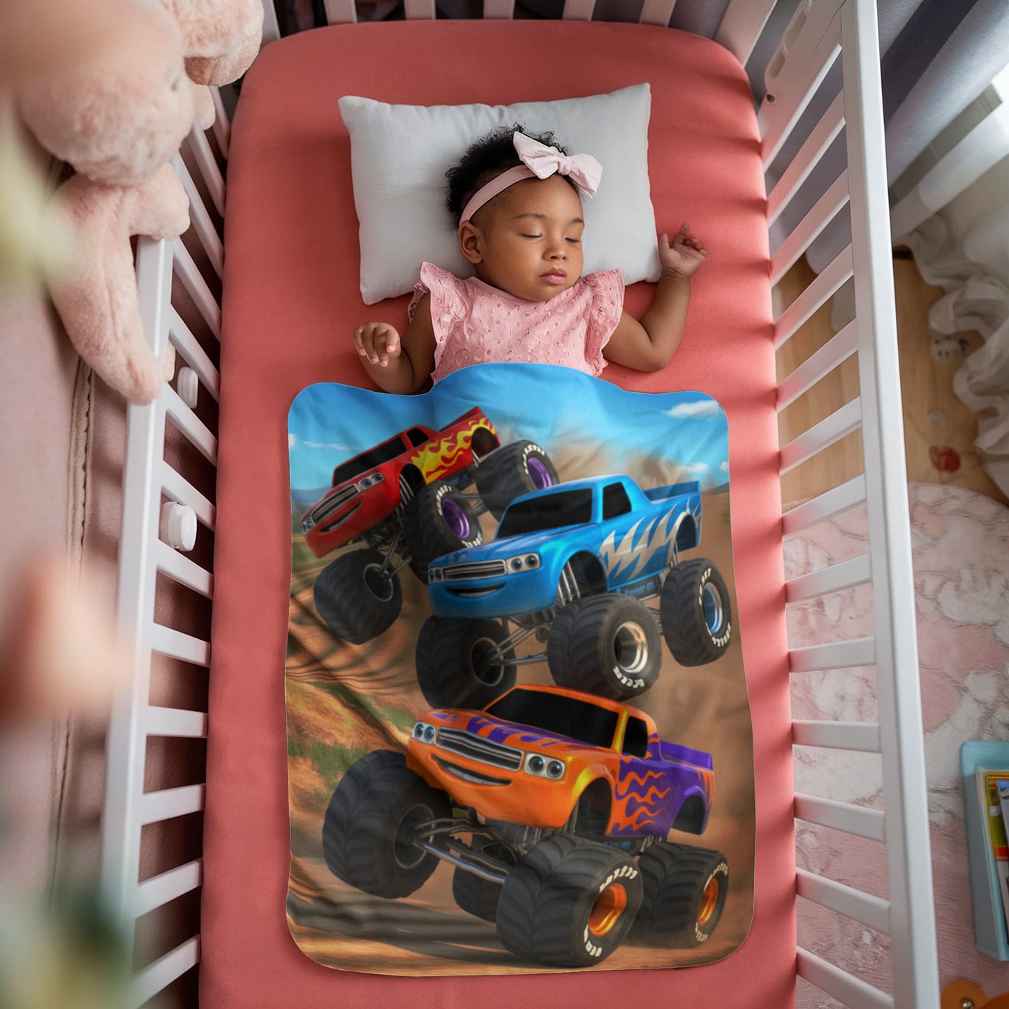 Monster Trucks Blanket