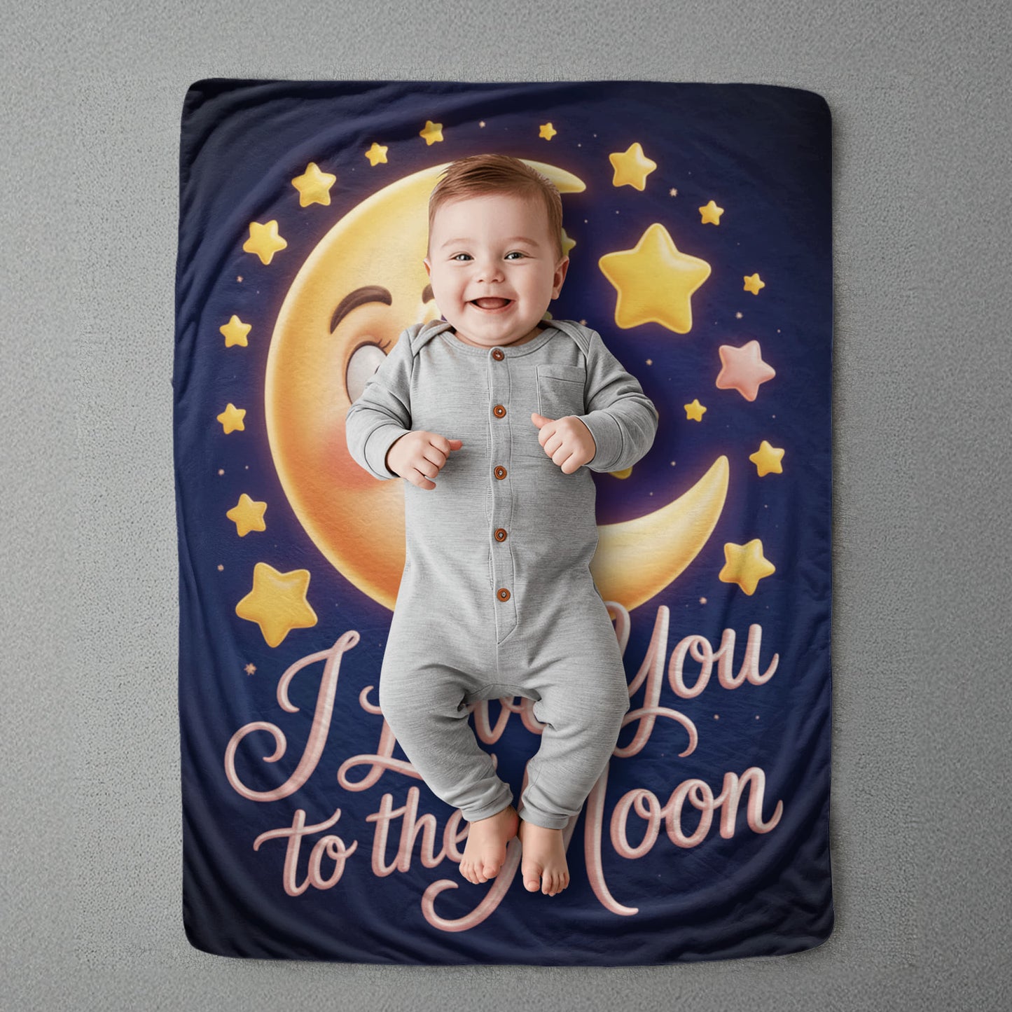 I love you to the moon Blanket