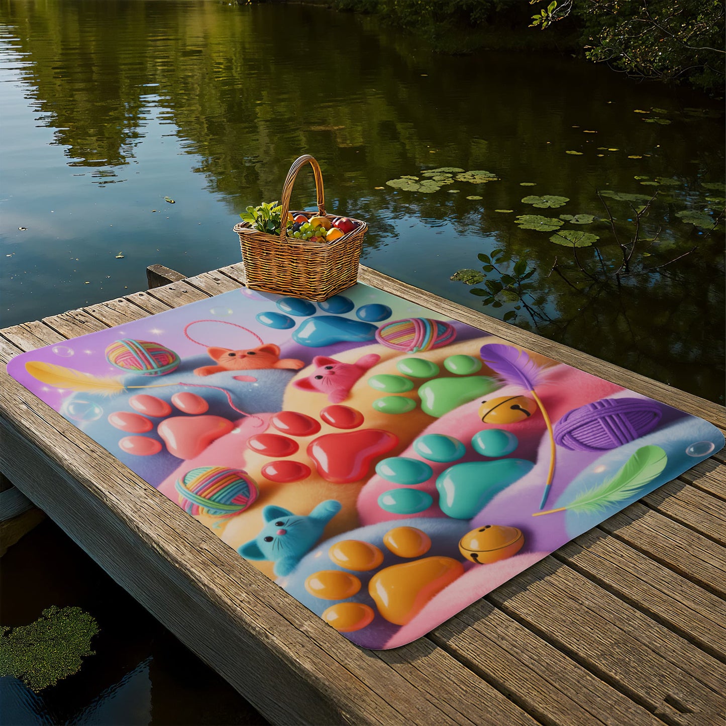 Kitty Footprint Banket