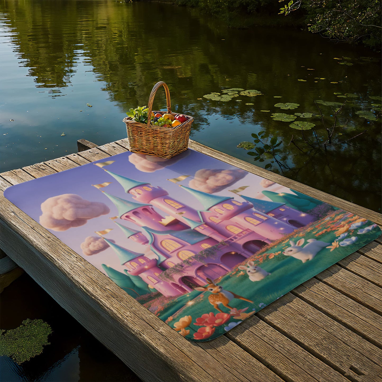 Fairy Tale Castle Blanket
