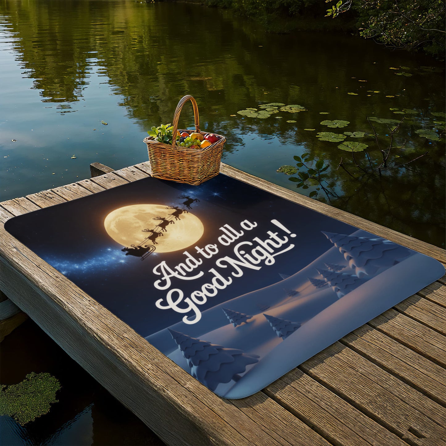 And to all a good night Blanket