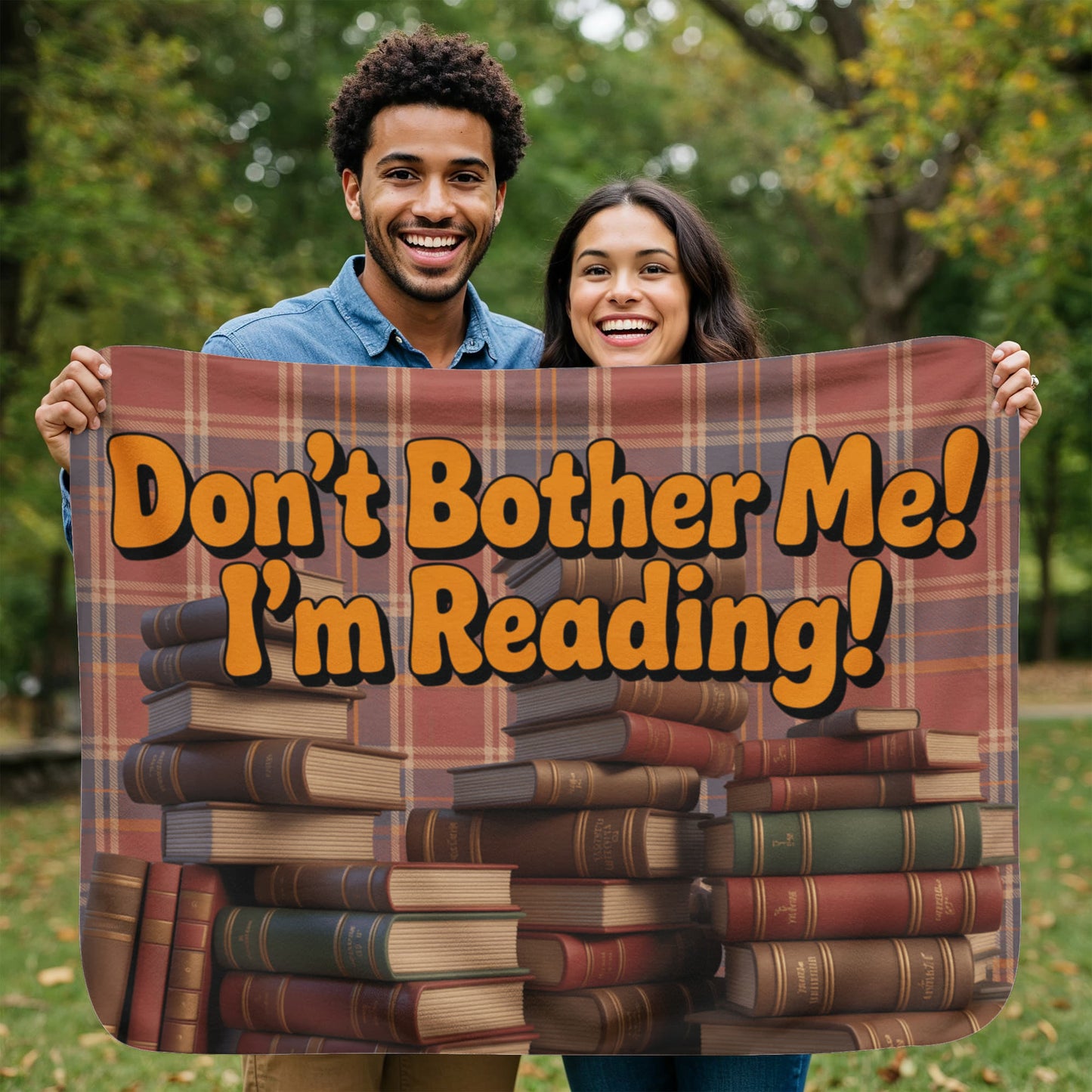 Don't Bother Me! I'm Reading! Blanket