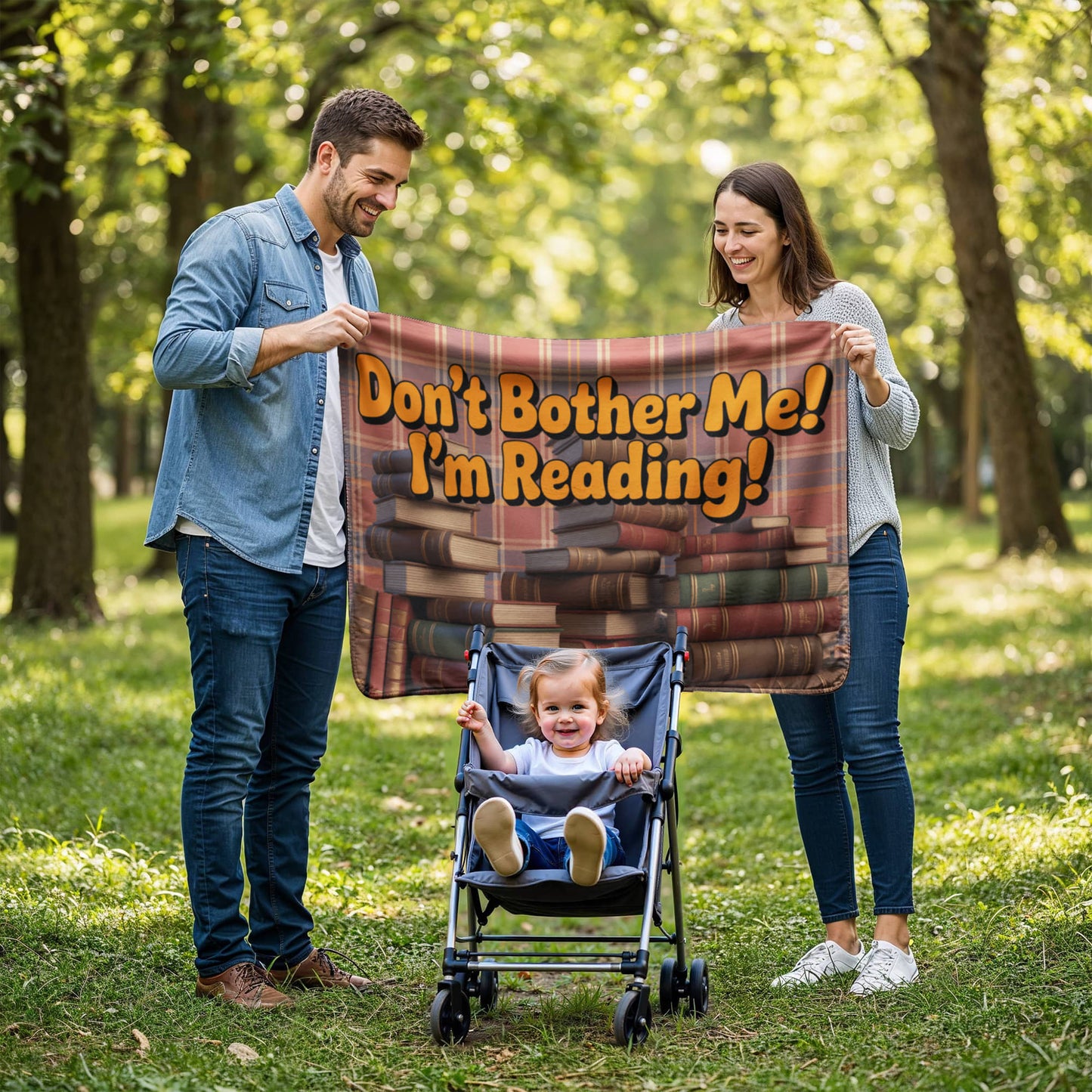 Don't Bother Me! I'm Reading! Blanket