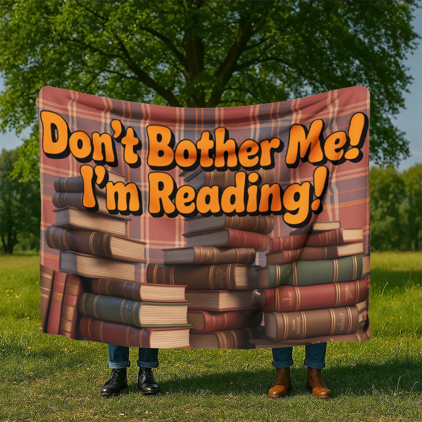 Don't Bother Me! I'm Reading! Blanket