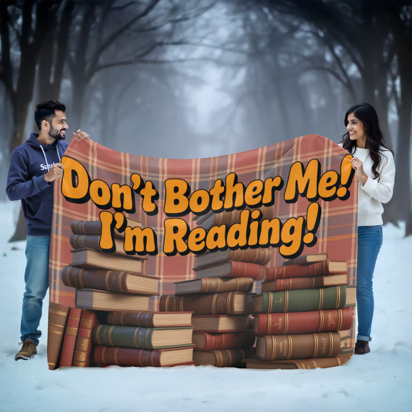 Don't Bother Me! I'm Reading! Blanket
