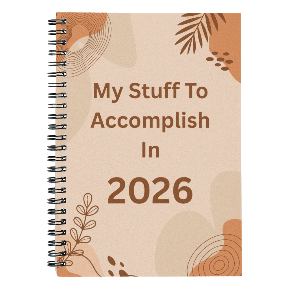 2026 Goals Journal SPIRAL BOUND
