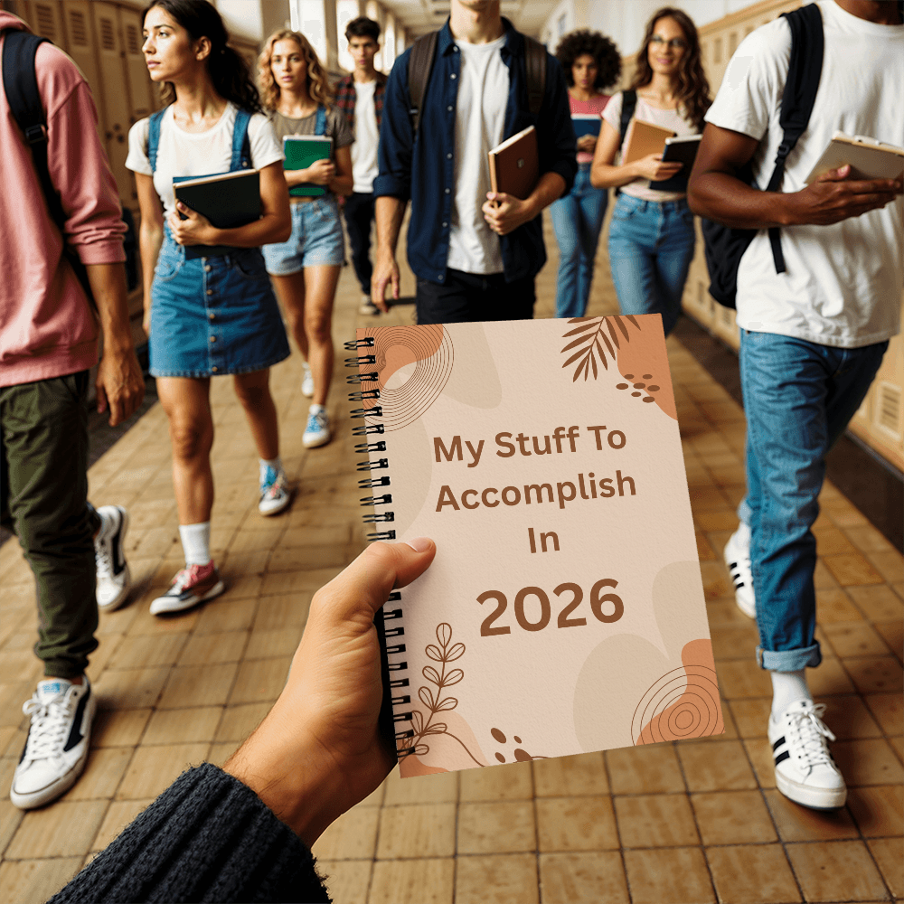 2026 Goals Journal SPIRAL BOUND