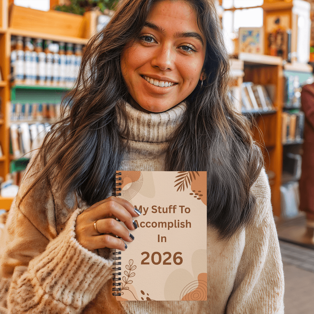 2026 Goals Journal SPIRAL BOUND