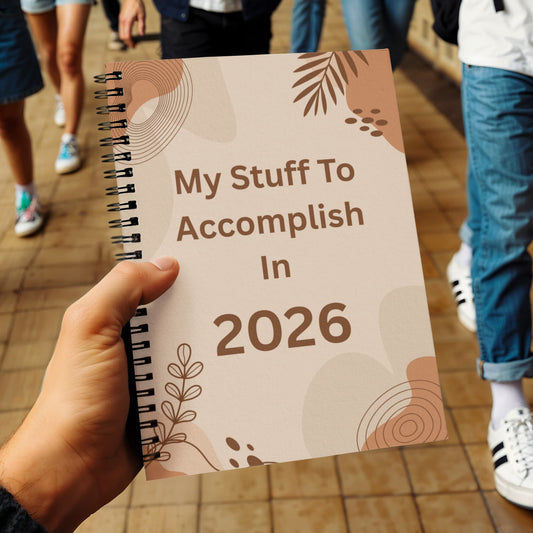 2026 Goals Journal SPIRAL BOUND