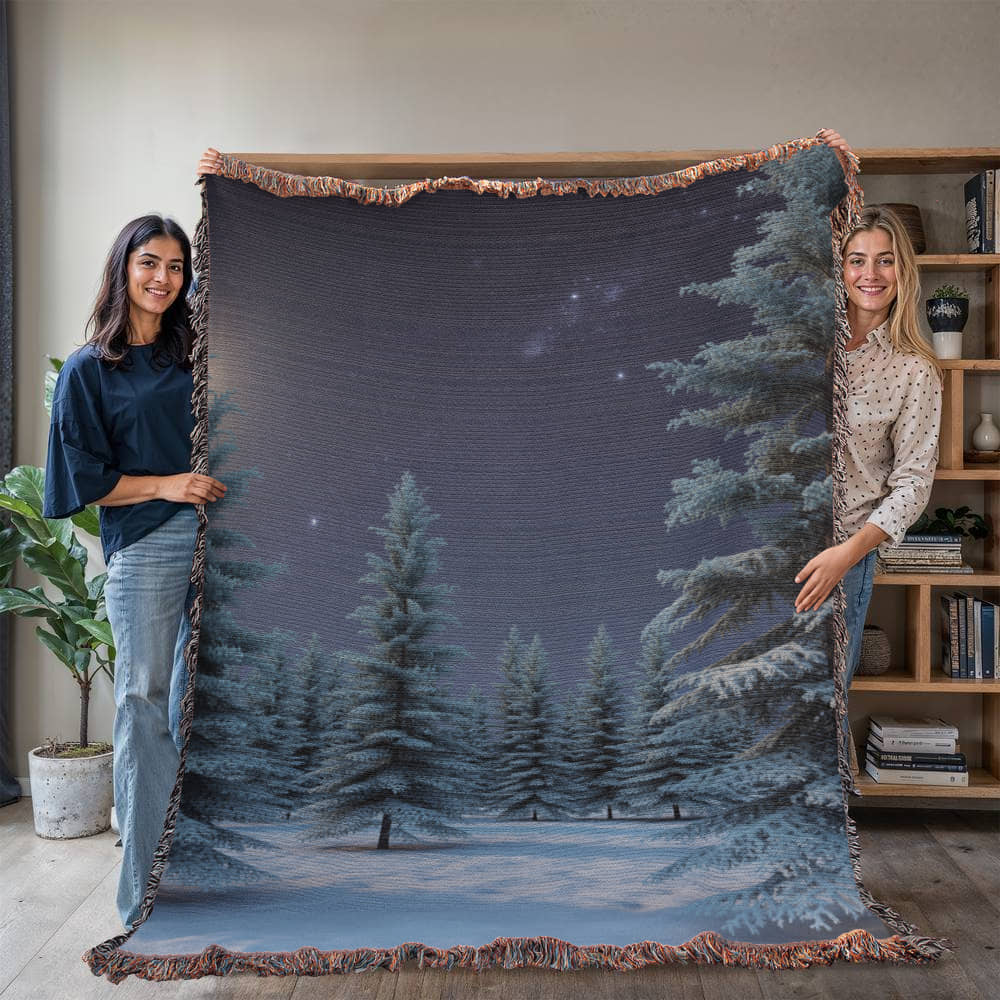 Winter Night Blanket