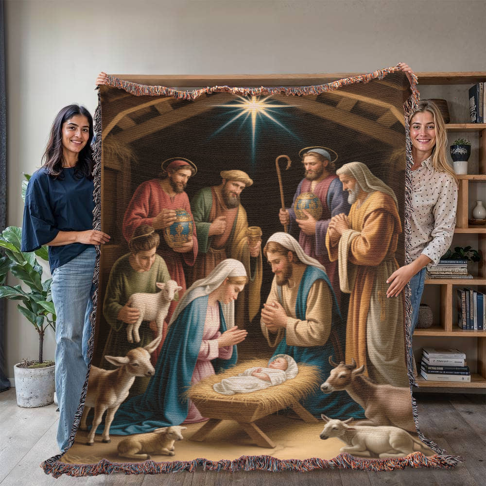 Oh Holy Night Blanket