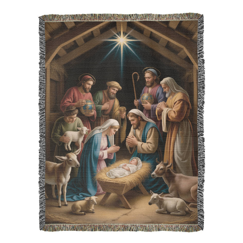 Oh Holy Night Blanket