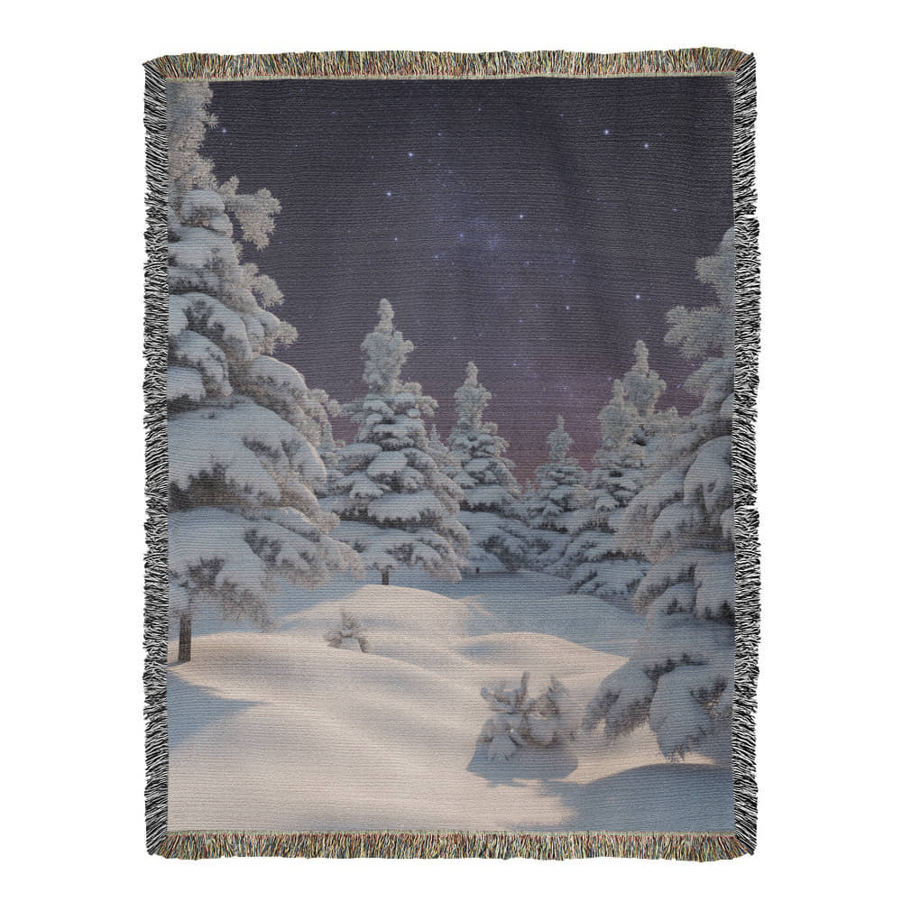Winter Scene Blanket